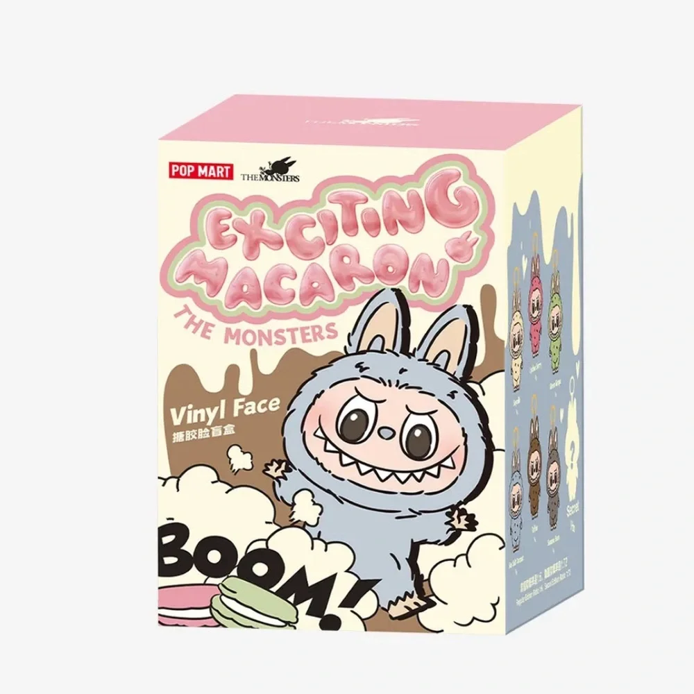 Exciting Macaron The Monsters Vinyl Face Figure - Pink - Picture 1 of 7